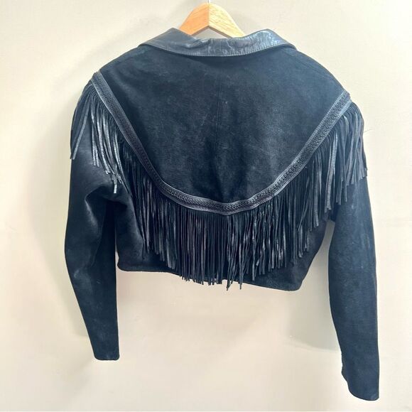 Wilson’s genuine soft leather cropped western jacket M - Picture 3 of 7